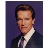 Arnold Schwarzenegger facsimile signed photo