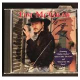 Tim McGraw Not a Moment Too Soon Signed CD