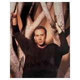 Nicholas Cage facsimile signed photo. 5x7 inches