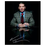 WWE CEO Vince McMahon facsimile signed photo