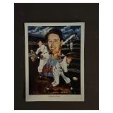MLB Cleveland Indians Bob Feller Photo