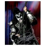 Kiss Gene Simmons facsimile signed photo