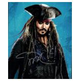 Pirates of the Carrbibean Johnny Depp facsimile...