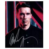 Arnold Schwarzenegger facsimile signed photo