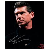 WWE CEO Vince McMahon facsimile signed photo