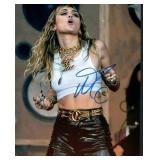 Miley Cyrus facsimile signed photo
