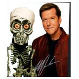 Comedian Jeff Dunham facsimile signed photo