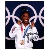 Olympic gymnast Simone Biles facsimile signed...