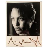 Angelina Jolie facsimile signed photo. 8x10 Inches