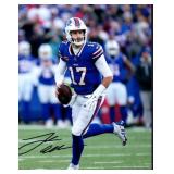 Buffalo Bills Josh Allen facsimile signed photo