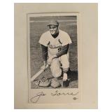 Joe Torre facsimile signed photo. 3x5 inches