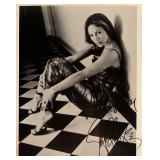 Jennifer Lopez facsimile signed photo. 8x10 inches