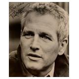 Paul Newman facsimile signed photo. 3x5 inches