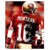 SF 49ers Joe Montana facsimile signed photo