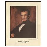 11th President James K. Polk Facsimile Signed...
