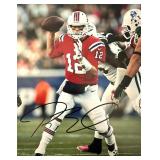 New England Patriots Tom Brady facsimile signed...
