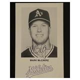 Oakland Athletics Mark McGwire Facsimile Signed...