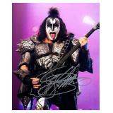 Kiss Gene Simmons facsimile signed photo