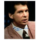 WWE Vince McMahon facsimile signed photo