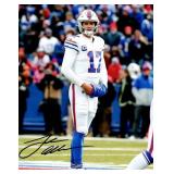 Buffalo Bills Josh Allen facsimile signed photo