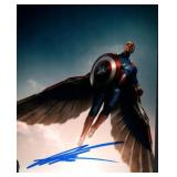 Captain America Anthony Mackie facsimile signed...