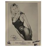 Baywatch Pamela Anderson Facsimile Signed Photo