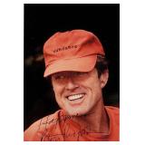 Robert Redford facsimile signed postcard. 3x5...