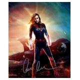 Captain Marvel Brie Larson facsimile signed photo