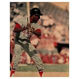 St Louis Cardinals Curt Flood Vintage Photo