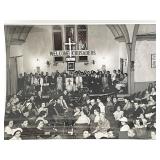 Welcome Crusaders church vintage photo