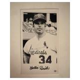 Nellie Briles facsimile signed photo. 3x5 inches