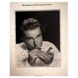Mongomery Clift facsimile signed program. 5x7...