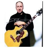 The Who Pete Townshend facsimile signed photo
