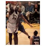 Shaquille O'Neal facsimile signed photol
