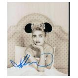 Madonna facsimile signed photo