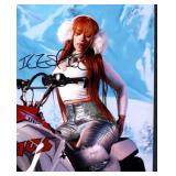 Ice Spice facsimile signed photo