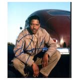 Denzel Washington facsimile signed photo