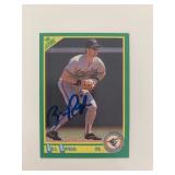 Bill Ripken signed baseball card