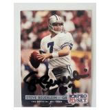 Dallas Cowboys Steve Beuerlein 1992 Pro Set #145