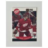 Detroit Red Wings Jimmy Carson 1990 Pro Set #67...