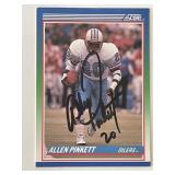 Houston Oilers Allen Pinkett 1990 Score #22...