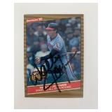 Wally Joyner signed baseball card