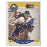 Buffalo Sabres Clint Malarchuk 1990 Pro Set #25...