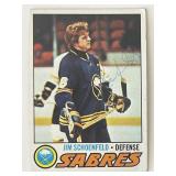 Buffalo Sabres Jim Schoenfeld 1977 Tops #108...
