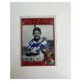 Oakland A's Sal Bando signed trading card