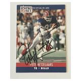 Buffalo Bills Pete Metzelaars 1990 NFL #439...