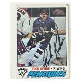 Pittsburgh Penguins Rick Kehoe 1977 Topps #33...
