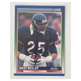 Chicago Bears Brad Muster signed 1990 Score #17...