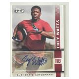 Trey Watts signed autograph card