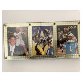 Shuler, Bettis & Faulk NFL Rookie Framed...